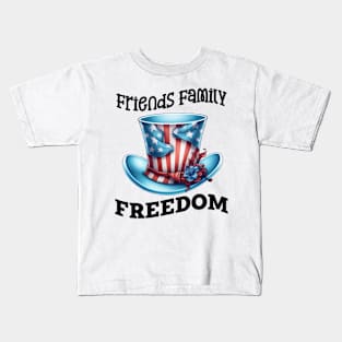 Patriot Hat of Unity Kids T-Shirt